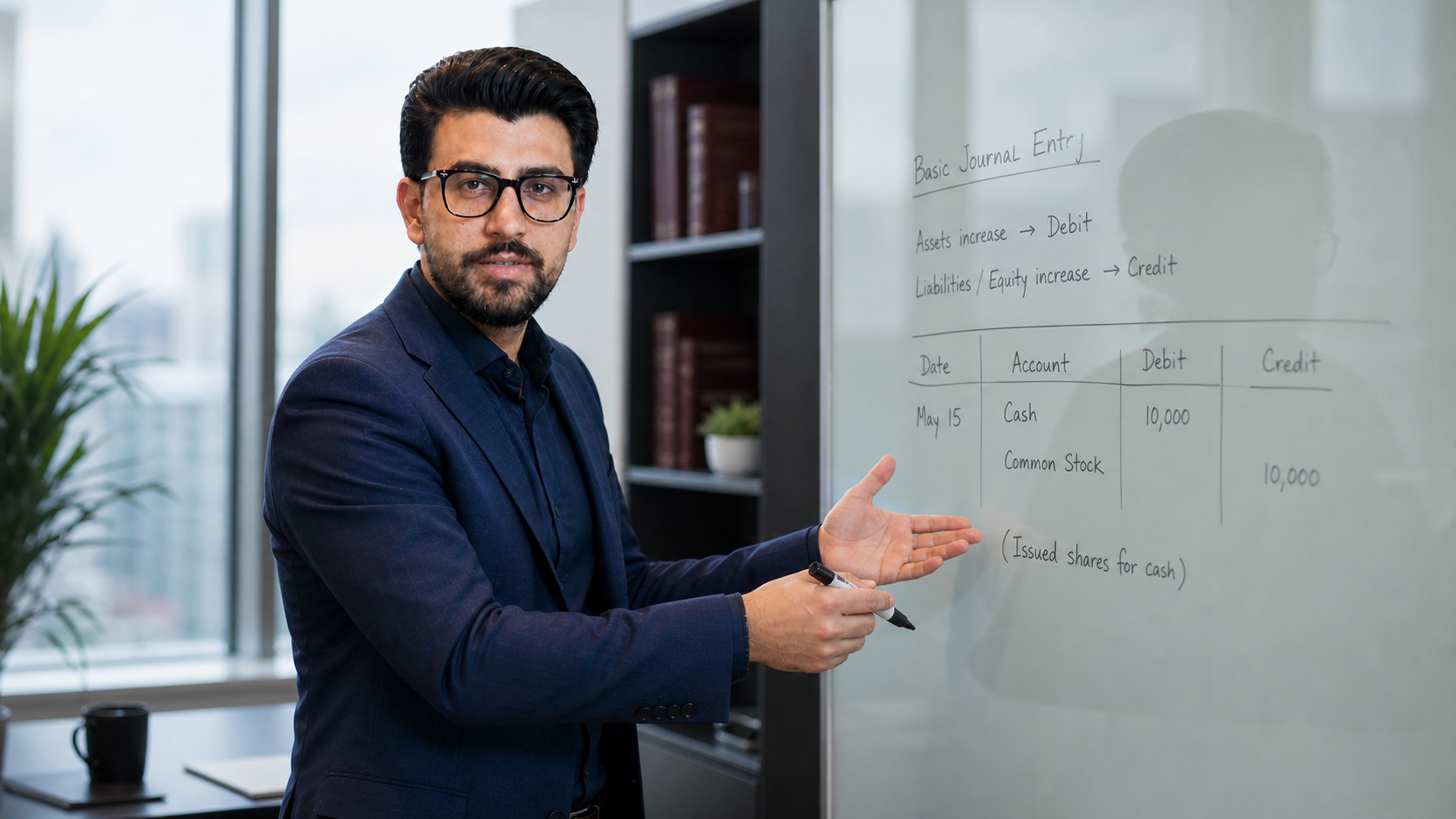 بنر اصول ثبت اسناد حسابداری
